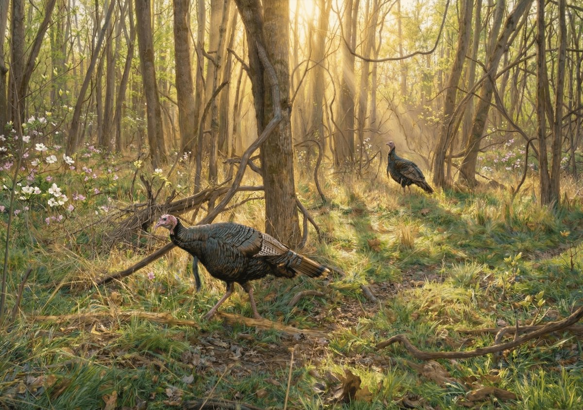 Spring Morning in the Turkey Woods: Art That Captures Opening Day