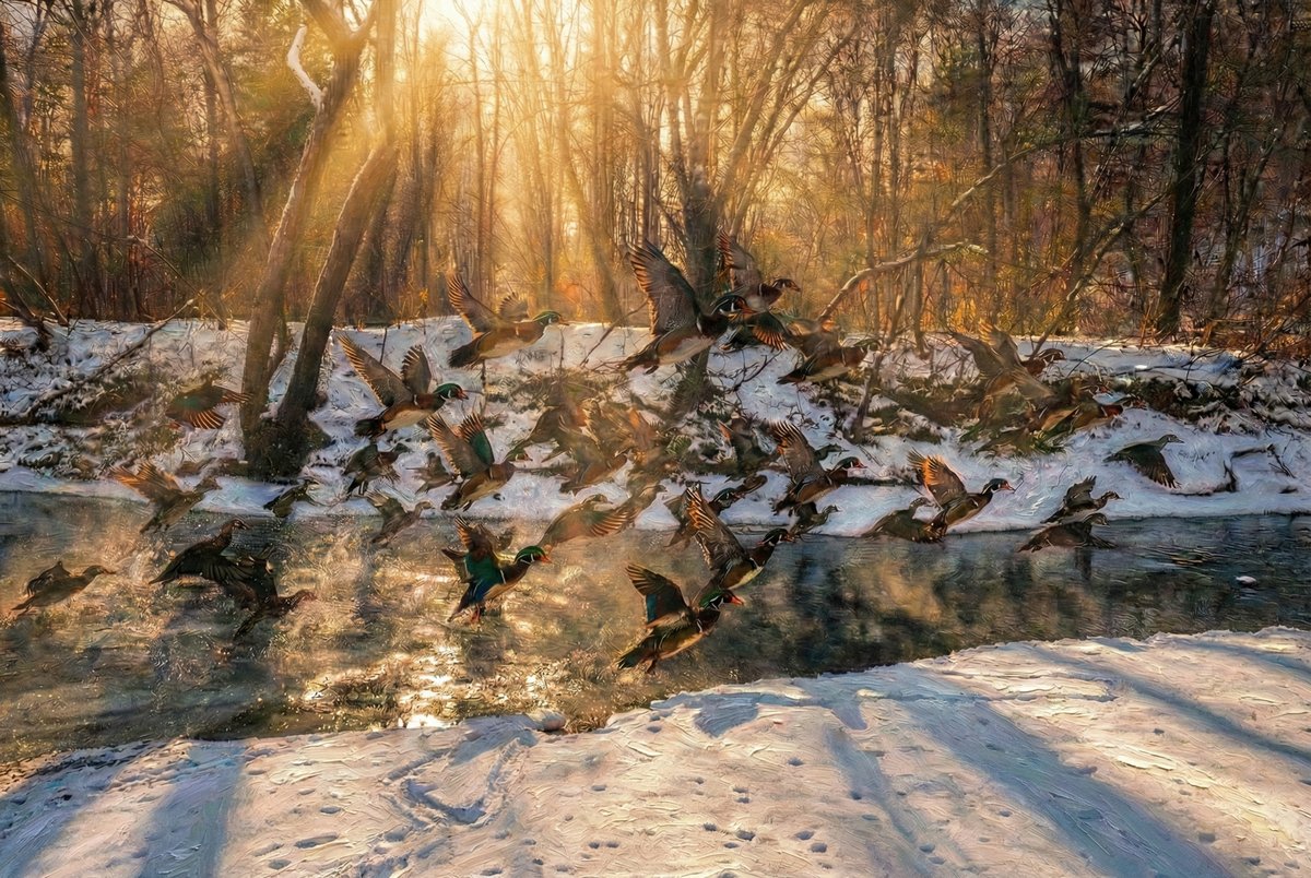 Wood Duck Art: The Most Colorful Bird in the American Woods